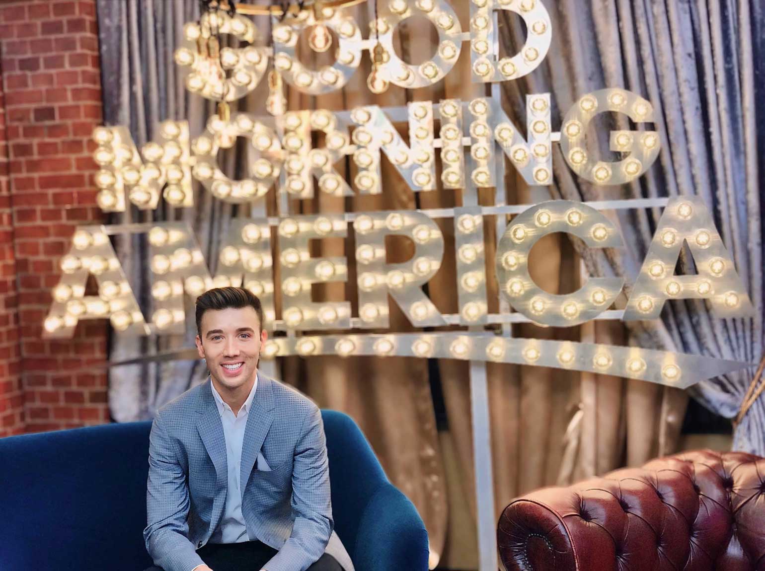 Dennis Kenney on the TV show Good Morning America appearing as a guest