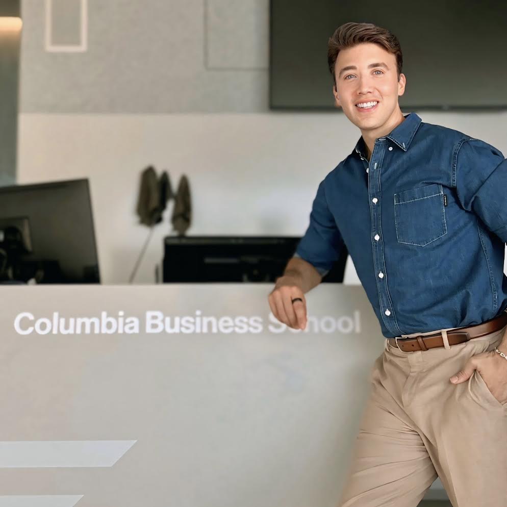 Dennis Kenney at Columbia Business School as a Speaking Professor